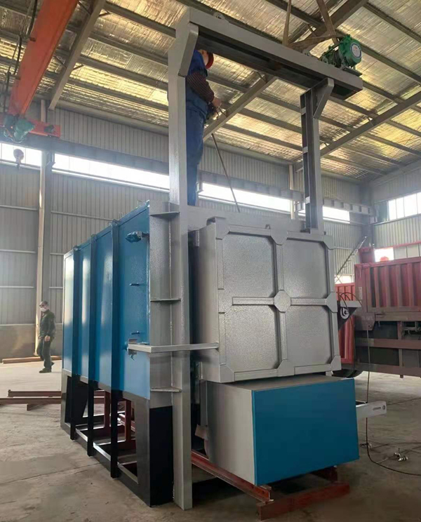 50KW臺車回火爐發(fā)貨